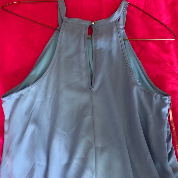 Beautiful Blue Layered Dress - Picture 3 of 3